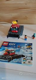 LEGO City 60222 - Gatto delle Nevi Spazzaneve