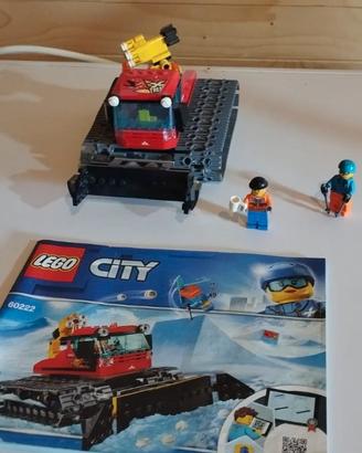 LEGO City 60222 - Gatto delle Nevi Spazzaneve