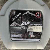 catene da neve Konig Zip Transport 245 nuove