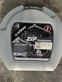 catene da neve Konig Zip Transport 245 nuove