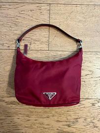 Prada Tessuto Nylon Hobo Bag