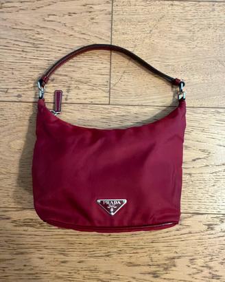 Prada Tessuto Nylon Hobo Bag
