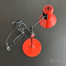 Lampada Veneta Lumi Z1-90 rossa anni 80