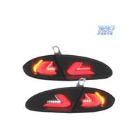 FANALI SEAT LEON 2 05-09 CARDNA FULL LED FUMÉ