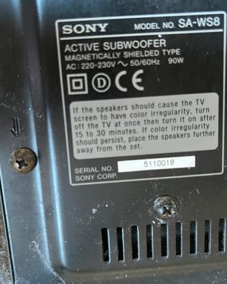 Casse + subwufer