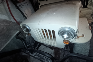 Jeep cj3b da restaurare vintage auto d'epoca