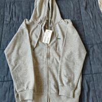 felpa Lacoste grigia