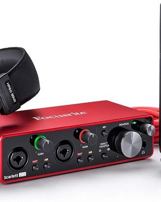Focusrite Scarlett 2I2 Studio 3Rd Gen