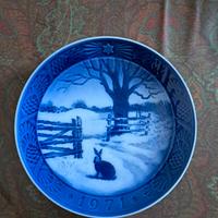 piatti blu Royal Copenhagen