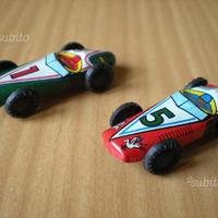 Giochi di latta MINI CAR DA CORSA ANNI 50/60