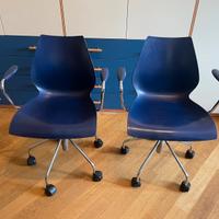 Sedie Kartell Maui blu