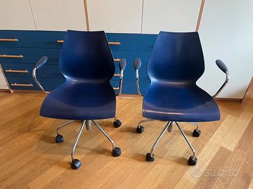 Sedie Kartell Maui blu