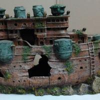 Decorazione Relitto Barca Cacciatorpediniere