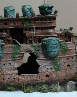 Decorazione Relitto Barca Cacciatorpediniere