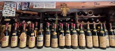 Vini vecchi Chianti Classico lotto bottiglie