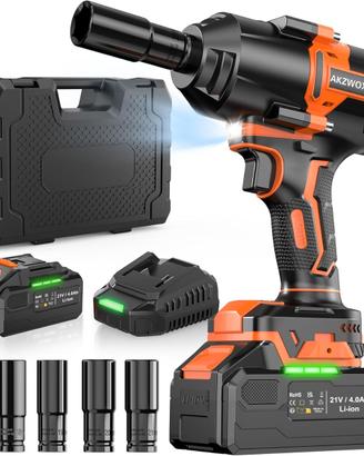 Avvitatore a Impulsi Brushless 21V (1000 Nm) Nuovo