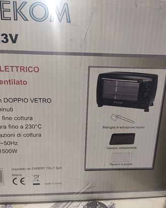  forno elettrico SEHOM  23 litri ventilato