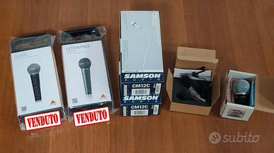 Microfoni ed accessori - NUOVI