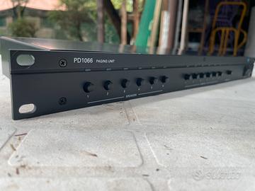 RCF PD1066 paging unit 6 zone