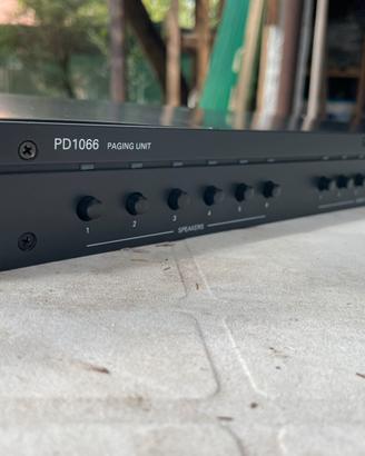 RCF PD1066 paging unit 6 zone