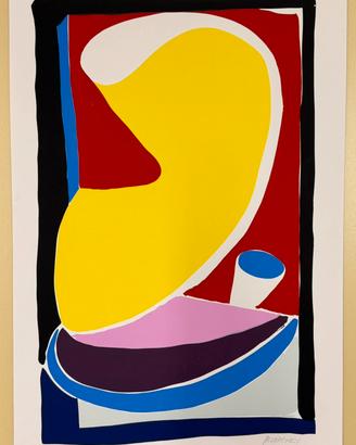Quadro serigrafia Sante Monachesi metamorfosi