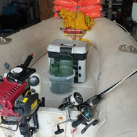 Gommone tender con motore 4 tempi