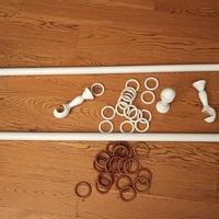 Bastoni tende in legno 