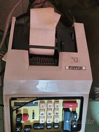 2 calcolatrice vintage olivetti