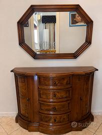 Mobile-credenza con specchio