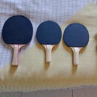 racchette da ping pong + rete estendibile 