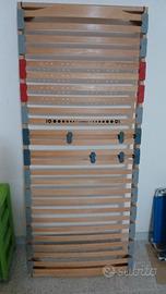 Rete singola con doghe senza piedi 30 euro
