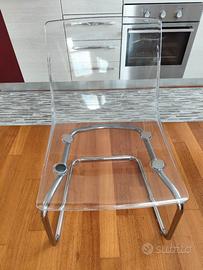 Sedie trasparenti Ikea