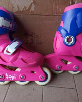 Pattini in linea rolley decathlon bambina