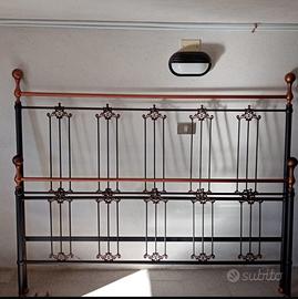 LETTO IN FERRO BATTUTO