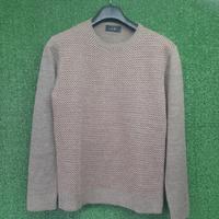 Maglia Uomo "GarWam" – Texture a Nido d'Ape e Lana