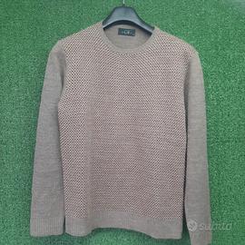 Maglia Uomo "GarWam" – Texture a Nido d'Ape e Lana