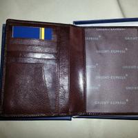 Portafogli porta passaporto Orient Express pelle