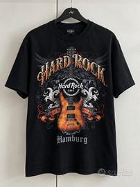 HARD ROCK CAFE HAMBURG 🎸 T-SHIRT ROCK VINTAGE