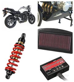 Yamaha Fz6 fazer accessori plexi centralina freni