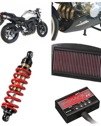 Yamaha Fz6 fazer accessori plexi centralina freni