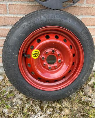 Set ruotino  di scorta  Pirelli per Fiat Punto