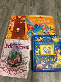 Lotto 4 libri bambini di fiabe e Filastrocch