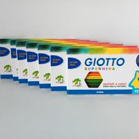 pastelli Giotto supermina da 12colori  6astucci