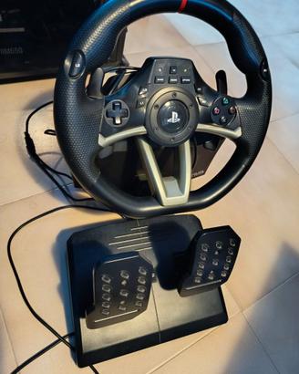 Volante+pedaliera Hori rwa per ps4