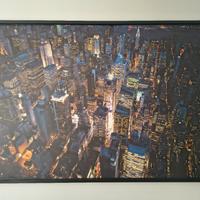 Quadro Canvas IKEA – Skyline di New York Illuminat