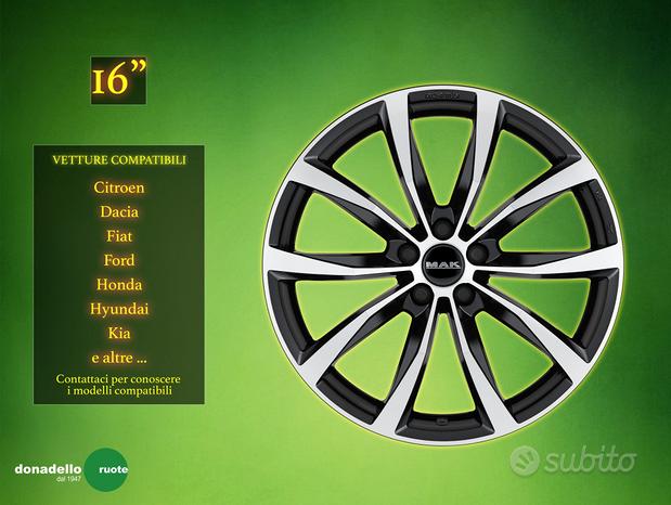 Cerchi in Lega Mak 16" Mazda e altre