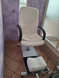 poltrona per pedicure estetista