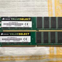 RAM Corsair ValueSelect 2GB (2x1GB) DDR-400 MHz