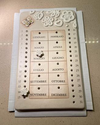 THUN Calendario perpetuo in ceramica  C2201H90