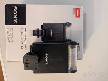 sony hvl-f20m flash esterno